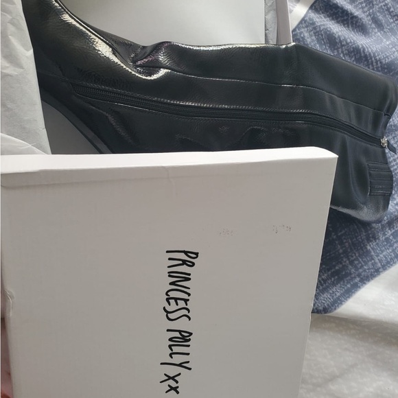 Black Knee-High Boots - Picture 4 of 6